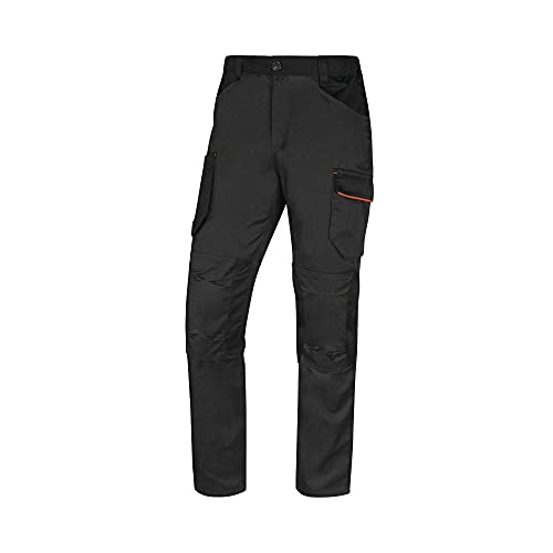 DELTA PLUS Arbeitshose Multitasche STRETCH 63% Polyester 34% Baumwolle 3% Elastan 260gr MACH 2 Deltaplus M2PA3STR, Grau, XL von Deltaplus