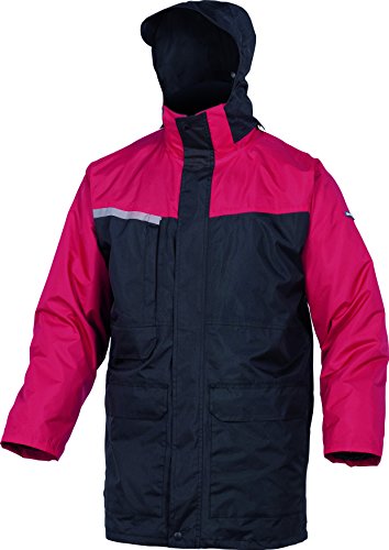 Delta Plus ALASKROGT Parka aus Polyester mit PVC-Beschichtung, Rot-Marineblau, L von Deltaplus