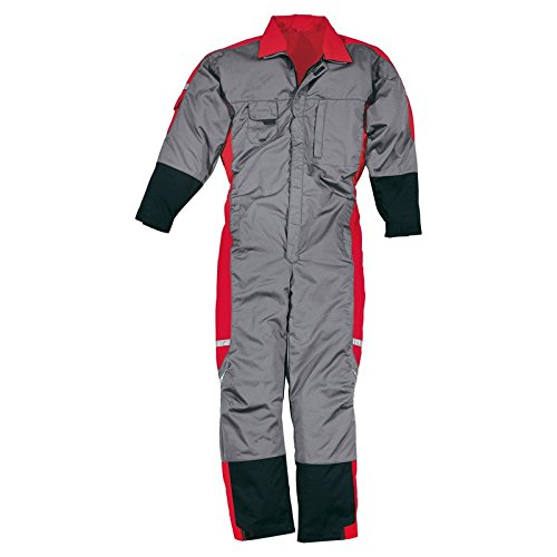 Delta Plus M4COMGRXG Mach4 Arbeitskoverall aus Polyester/Baumwolle, Grau, XL von Deltaplus