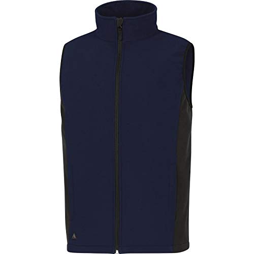 Deltaplus HALDEBMXG Weste Aus Softshell-Polyester, 3-Lagig Laminiert, Marineblau, Größe XL von Deltaplus