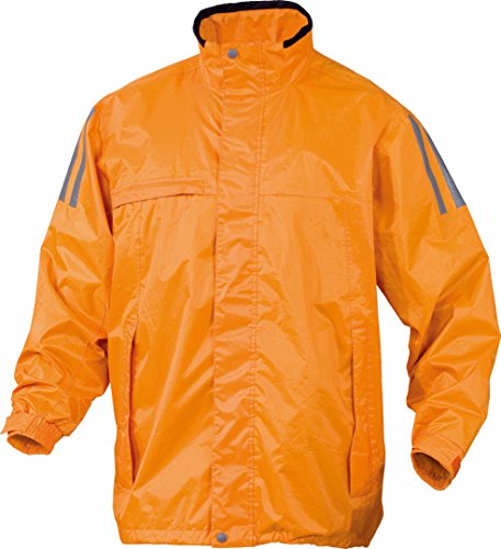 Deltaplus KISSIORTM Regenjacke Aus Polyester Mit Pvc-Beschichtung, Orange, Größe M von Deltaplus