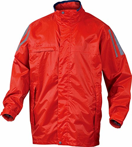 Deltaplus KISSIROPT Regenjacke Aus Polyester Mit Pvc-Beschichtung, Rot, Größe S von Deltaplus