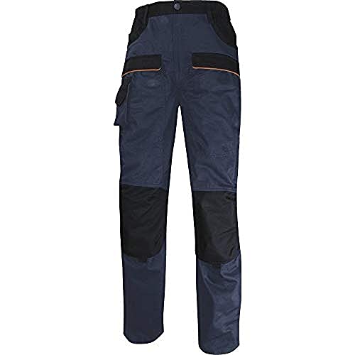 Deltaplus MCPANBM3X Mach2 Corporate Arbeitshose Aus Polyester Baumwolle, Marineblau-Schwarz, Größe 3XL von Deltaplus