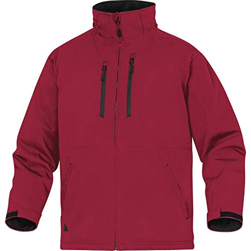 Deltaplus MILT2ROXG Parka Aus Polyester / Elasthan - Wasserdicht Und Winddicht, Rot, Größe XL von Deltaplus