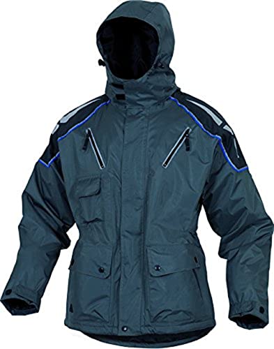 Deltaplus RUSSEGR3X Parka Aus Pongee Polyester Mit Pvc-Beschichtet, Grau, Größe 3XL von Deltaplus