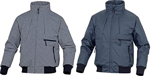 Deltaplus SANREGRXG Blouson Aus Polyester Mit Pu-Beschichtet - Futter Aus Gepolstertem Taft/Polyester, Grau, Größe XL von Deltaplus