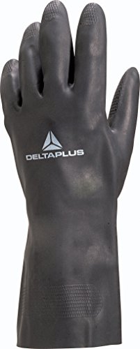 Deltaplus VE510NO08 Schwarzer Neopren-Handschuh Toutravo 510 Lang 38Cm, Schwarz, Größe 8/9 von Deltaplus