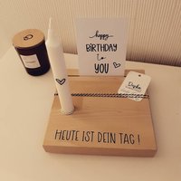 Geburtstagsbrett Inkl. Kerze Und Karte Kartenhalter Kindergeburtstag Kerzenhalter Geburtstag Brett Holzbrett Holz Schwarz Oder Weiß Geburt von DeluettjeWarkstee