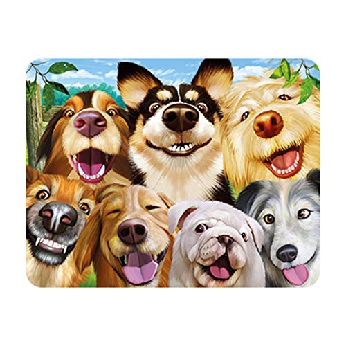 Deluxebase 3D LiveLife Magnet - Hunde Selfie Linsenförmige 3D Hund Kühlschrankmagnet. Dekoration für Kinder und Erwachsene mit Kunstwerk lizenziert von bekannt Künstler, Michael Searle von Deluxebase