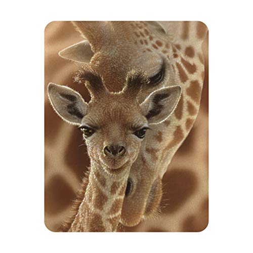 Deluxebase 3D LiveLife Magnet - Neugeborenes Linsenförmige 3D Giraffe Kühlschrankmagnet. Dekoration für Kinder und Erwachsene mit Kunstwerk lizenziert von bekannt Künstler, Collin Bogle von Deluxebase