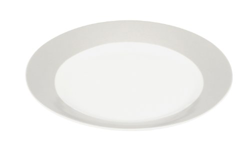 Delys-By-Verceral 513551 Dessertteller, Keramik, Weiß / Grau, 4 Stück von Delys-By-Verceral