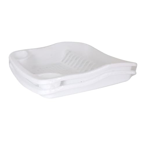Dem Abtropfgestell Bloom Tablett weiß 40 x 39 x 9,3 cm von Dem