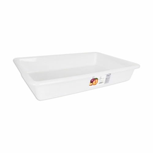 Dem Bob Behälter weiß 8,6 L 50 x 34 x 8 cm (12 Stück) von Dem