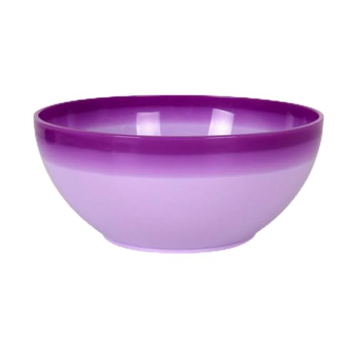 Dem Picasso Double Salatschüssel, Kunststoff, 2,7 l, Ø 24 x 11 cm, 12 Stück von Dem