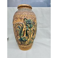 Bay Bodenvase 962-40 Bodo Mans 40 cm Vase 60Er-70Er Keramik German Pottery Bay Bodenvase 962-40 Bodo Mans 40 cm Vase 60Er-70Er Keramik German Pottery von DemDemShop