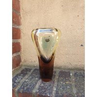 Designer Vase Citrin-Gelb-Grün Bohemia Glas Designer Vase Citrin-Gelb-Grün Bohemia Glas von DemDemShop