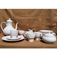 Hutschenreuther Rose Maria Theresia Tee Service 6 Personen Hutschenreuther Rose Maria Theresia Tee Service 6 Personen von DemDemShop