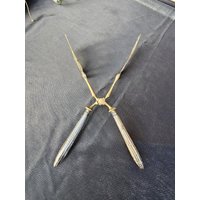 Jugendstil Silber Besteck Zange Kekse von DemDemShop