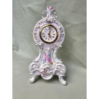 Kaminuhr Porzellan Uhr Schrankuhr Handarbeit West Germany | Funktioniert Kaminuhr Porzellan Uhr Schrankuhr Handarbeit West Germany | Funktioniert von DemDemShop