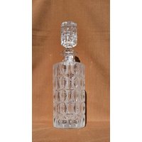 Kristallkaraffe-Whiskykaraffe Aus Geschliffenem Kristallkristall von DemDemShop