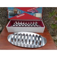 Tischfein Toasthalter Wmf Edelstahl 0855 Brotschnittenträger Orig.karton Tischfein Toasthalter Wmf Edelstahl 0855 Brotschnittenträger Orig.karton von DemDemShop