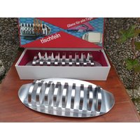 Tischfein Toasthalter Wmf Edelstahl 0855 Brotschnittenträger Orig.karton von DemDemShop