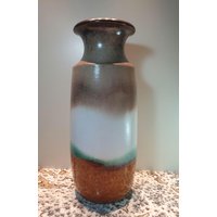 Vintage Bodenvase Scheurich Keramik, Fat Lava 41 cm Groß von DemDemShop