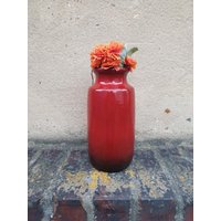 Vintage Keramik Vase 213 20 Scheurich West Germany von DemDemShop