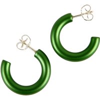 DeMarie Paar Creolen "eloxiertes Aluminium grün" von Demarie