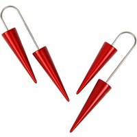 DeMarie Paar Ohrhänger "eloxiertes Aluminium" von Demarie