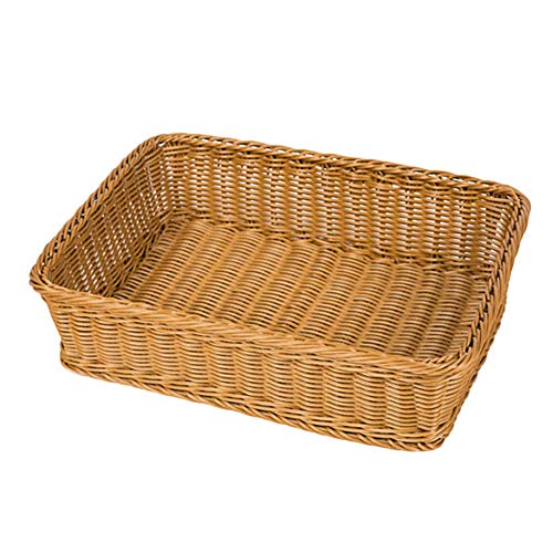 Demarkt Flechtkorb Regalkorb Schrankkorb Rattan Schubfach Regal Korb Attraktiv Size 35 * 25 * 7cm von Demarkt