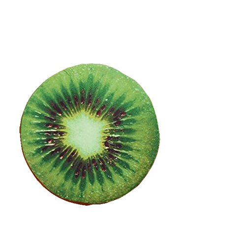 Demarkt Fruchtkissen Obstkissen Frucht Sitzkissen Stuhlkissen Sitzauflage Dekokissen Kiwi Stil von Demarkt