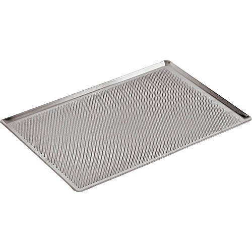Demarle 41756–32 Tablett perforiert unteren Kante 45 Grad, Aluminium von Paderno World Cuisine