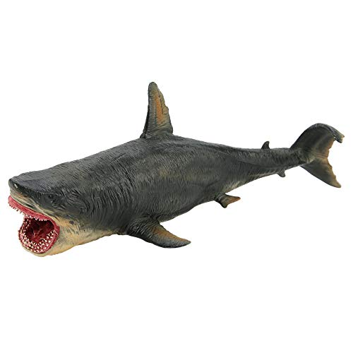3D-Modell von Tigerhai, pädagogisches tolles Geschenk EIN tolles Geschenk Megalodon Modell Hai Figur für Wohnaccessoires Dekor Ornament von Demeras