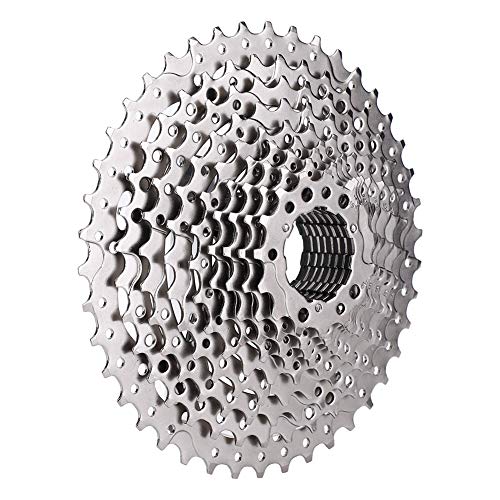 9s/10s/11s/12s Speed ​​Bike Kassette Freilauf Kassette Kettenrad Fahrrad Ersatzzubehör für 32/36/42/46T Rennrad(11S 11-42T) von Demeras