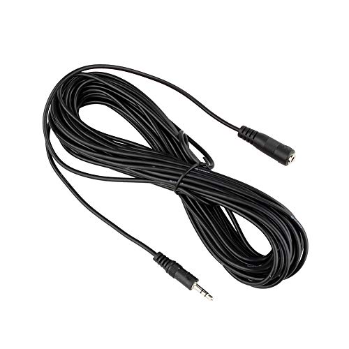 Demeras 10M 32FT-Verl?ngerungs-Audiokabel 3,5 mm IR-Infrarot-Repeater-Buchsen-Verl?ngerungskabel f¨¹r IR-Empf?nger von Demeras