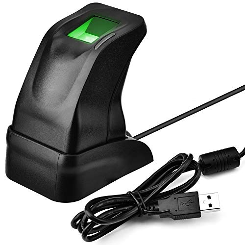Demeras Fingerabdruckscanner ZK4500 USB-Fingerabdruckleser Scanner Sensor Fingerabdrucksammlung f¨¹r Computer PC Home Office von Demeras