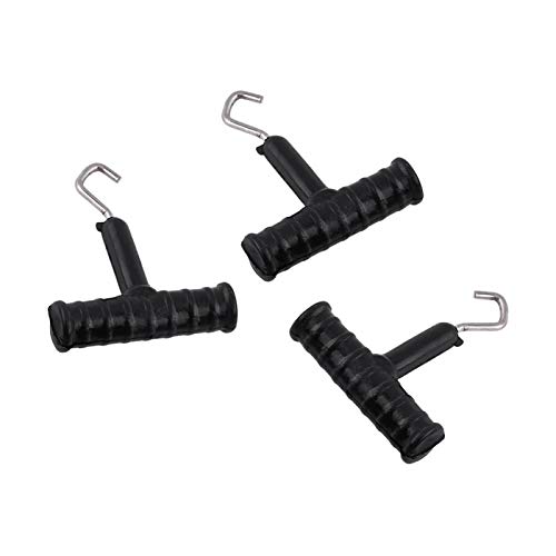 Karpfenfischen Knot Puller Hochwertiger Knotentester Spanner Rig Hook Puller für Süßwasserfische zum Angeln(black) von Demeras