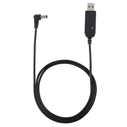 Demeras USB-Netzteilkabel USB-Ladegerät (9-10,8 V) Transformatorkabel für UV-5R UV-82 BF-F8HP UV UV-9R Plus von Demeras