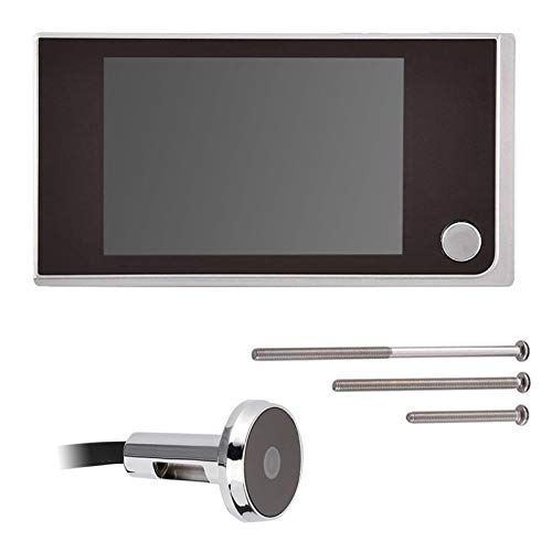 Digitaler Türspion, 3,5 Zoll LCD 120 Grad Türspion Viewer HD Elektronische Katzenaugenkamera für die Sicherheit zu Hause von Demeras