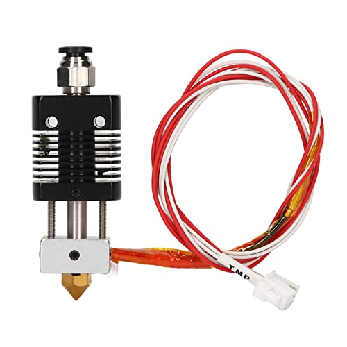 Drucker Extruder Hot End , DC24V 40W Einfache Installation 3D Drucker Extruder Hotend Messingd¡§1se Heizung Aluminiumblock zum Drucken von Demeras
