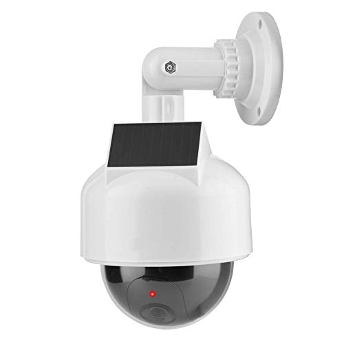 Dummy Fake ¡§1berwachungskamera Dome CCTV Kamera Solarbetriebene ¡§1berwachungskamera mit blinkendem LED Licht f¡§1r Haus/Lager von Demeras