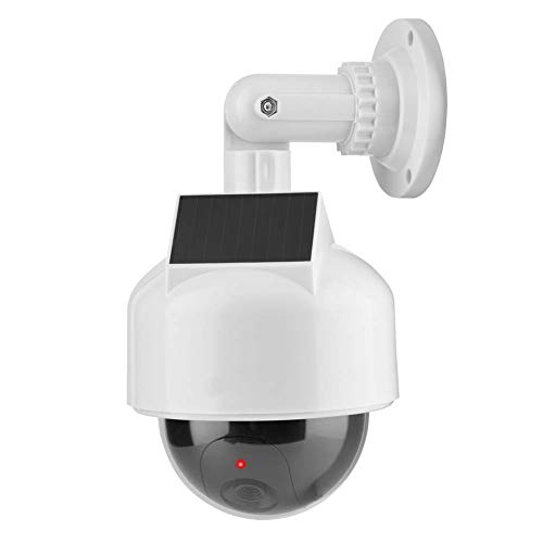 Dummy Fake Überwachungskamera Dome CCTV-Kamera Solarbetriebene Überwachungskamera mit blinkendem LED-Licht für Haus / Lager von Demeras