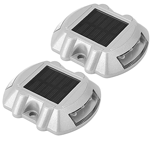 LED Stra?enreflektor 2 seitiger Reflektor Stra?enbelagmarkierung Solarauffahrt LED Licht 6 LED Solarstrom Bodenmarkierungsleuchten f¡§1r die Fahrbahn von Demeras