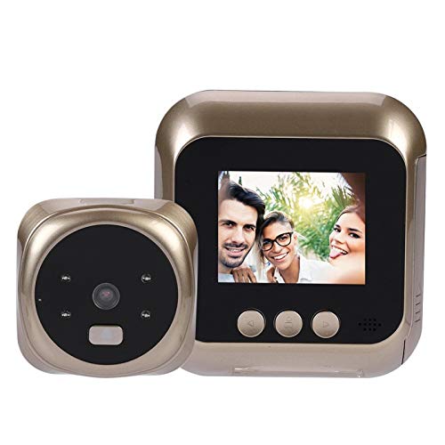 Türbetrachter 2,4-Zoll-HD-Bildschirmanzeige Home Smart Türklingel-Überwachungskamera Elektronischer Türbetrachter für das Hausüberwachungssystem von Demeras