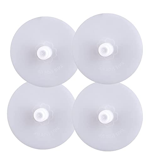 4 Stück Airlock Pickle Pipe Silikon Wasserlose Airlock Deckel für breite Öffnung Transparente Gärkappe Einmachglas von Demeuble