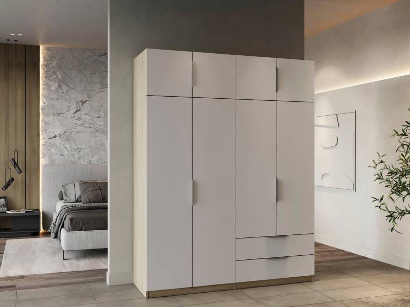 Demeyere GROUP Drehtürenschrank Ghost Breite ca. 157cm,Höhe ca. 200cm,viel Stauraum,mit Innenaustattung von Demeyere GROUP