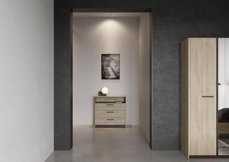 Demeyere GROUP Kombikommode Watson, Schubkatenkommode 3 Schubladen 1 Niche von Demeyere GROUP