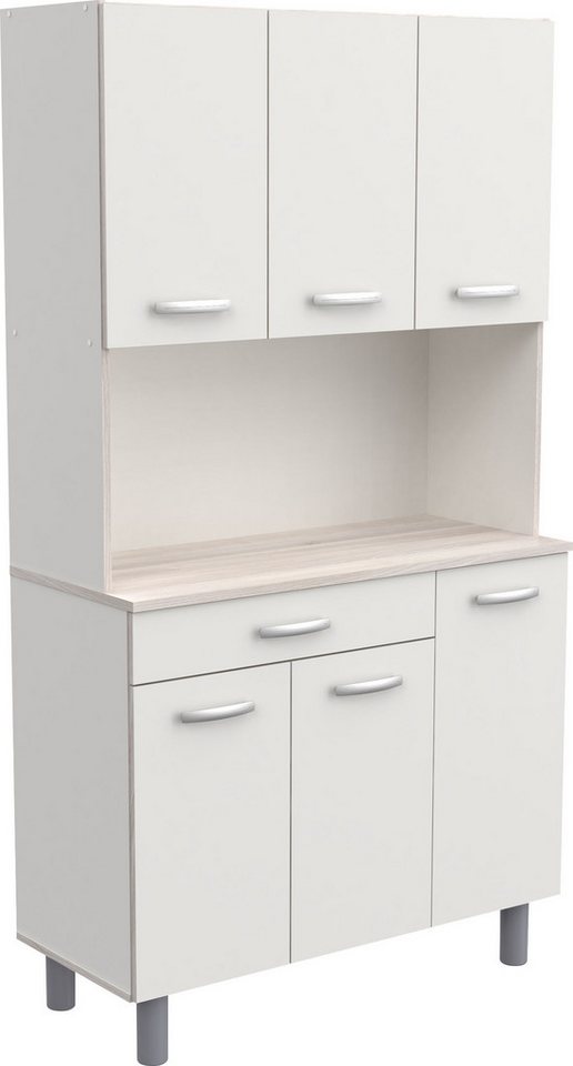 Demeyere GROUP Küchenbuffet Pasta KUECHENBUFFET 6 TUERIG/1 SCHUBLADEN, ohne Elektrogeräte von Demeyere GROUP