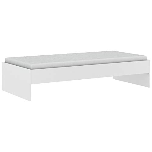 Demeyere Daybed, Blanc Mat, 94 cm x 203,4 cm x 42,3 cm von Demeyere